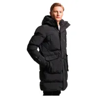 superdry longline padded jacket noir xl homme
