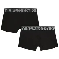 superdry trunk boxer 2 units noir xl homme