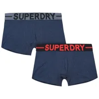 superdry trunk boxer 2 units bleu xl homme