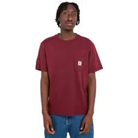 element basic pkt lbl short sleeve t-shirt rouge xl homme