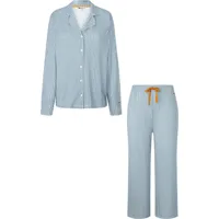 pepe jeans mini p pj set long sleeve pyjama bleu xs femme
