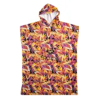 roxy stay magical printed poncho multicolore  femme