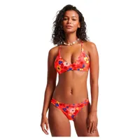 superdry vintage tri bikini top multicolore xl femme