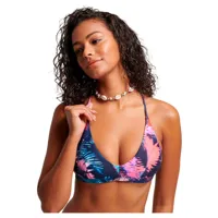 superdry vintage tri bikini top multicolore xl femme