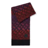 boss miracolo 10252838 scarf rouge,noir  homme