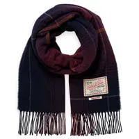 scotch & soda classic scarf rouge  homme