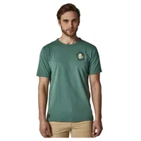 altonadock front and back design short sleeve t-shirt vert xs homme