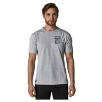 altonadock front and back graphic print short sleeve t-shirt gris 2xl homme