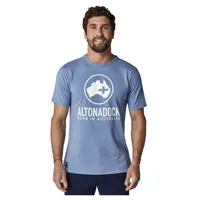 altonadock front logo short sleeve t-shirt bleu 2xl homme