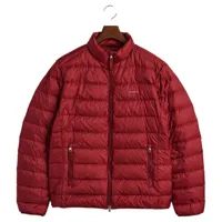 gant light down lightweight jacket rouge m homme