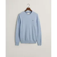 gant micro texture sweater bleu xl homme