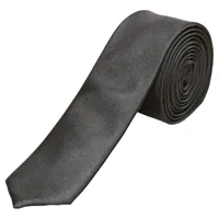 selected plain tie 5 cm noir  homme