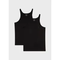 emporio armani 111612 sleeveless t-shirt 2 units noir xl homme
