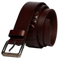superdry leather belt marron l homme