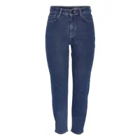 noisy may moni ankle fit az365db high waist jeans bleu 28 / 32 femme