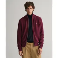 gant 8030173 full zip sweater violet 2xl homme