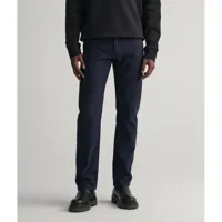 gant soft twill regular fit jeans bleu 36 / 34 homme