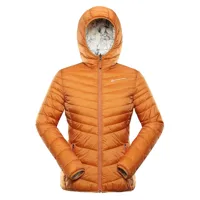 alpine pro eroma hood jacket orange m femme