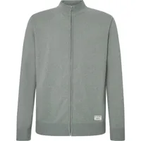 pepe jeans malcom full zip sweater gris l homme