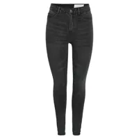 noisy may callie skinny fit vi481bl high waist jeans gris 32 / 32 femme