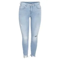 noisy may kimmy destroyed fit az370lb jeans bleu 30 / 30 femme