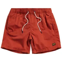 g-star dirik solid swimming shorts orange xl homme