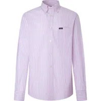 façonnable fm301764 long sleeve shirt violet 2xl homme