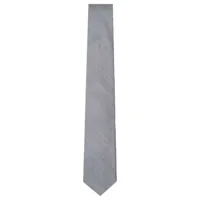 hackett chambray solid tie gris  homme