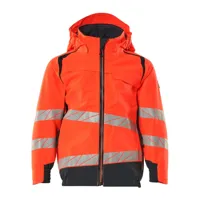 mascot accelerate safe 19901 jacket with outer lining orange 164 cm garçon