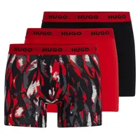 hugo design 10241868 slip 3 units rouge 2xl homme
