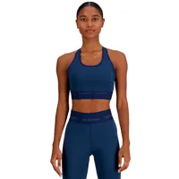 new balance sleek sport 25´´ leggings high waist bleu xs femme