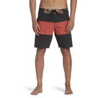 billabong tribong pro swimming shorts rouge,noir 36 homme