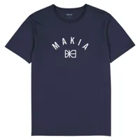 makia brand short sleeve t-shirt bleu 2xl homme