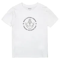 makia hook short sleeve t-shirt blanc 98-104 cm garçon