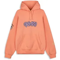 grimey bloodsucker vintage hoodie orange xl homme