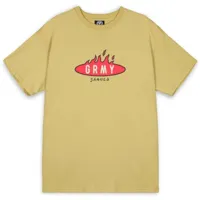 grimey burn in flames short sleeve t-shirt  2xl homme