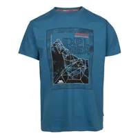 trespass ettal short sleeve round neck t-shirt bleu 2xl homme