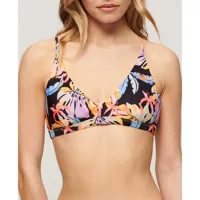 superdry cross backtriangle bikini top multicolore xs femme