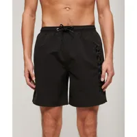 superdry premium embroidered 17´´ swimming shorts noir xl homme