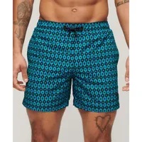 superdry printed 15´´ swimming shorts bleu xl homme