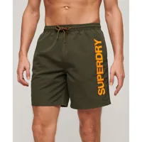 superdry sport graphic 17´´ swimming shorts vert xl homme