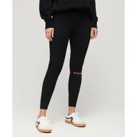 superdry sportswear highwaist leggings noir xs femme