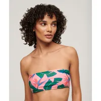 superdry tropical bandeau bikini top multicolore xs femme