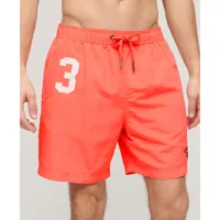 superdry vintage 17´´ swimming shorts orange xl homme