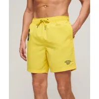 superdry vintage 17´´ swimming shorts jaune xl homme
