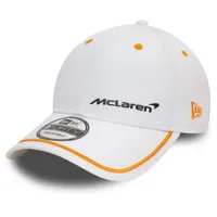 new era contrast piping 9forty mcauto cap blanc  homme