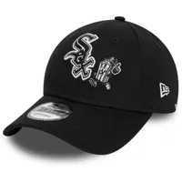 new era food character 9forty chicago white sox cap noir  homme
