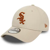 new era league essential 9forty chicago white sox cap beige  homme