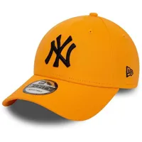 new era league essential 9forty new york yankees cap orange  homme