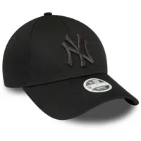 new era metallic logo 9forty new york yankees cap noir  homme